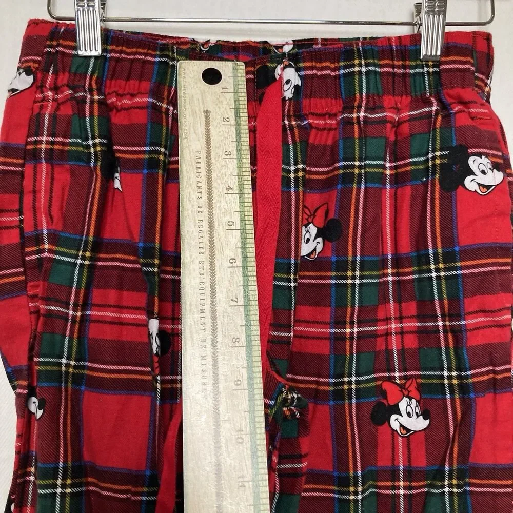 Old Navy x Disney Mickey Mouse & Friends Flannel Pajama Set Womens XS Christmas